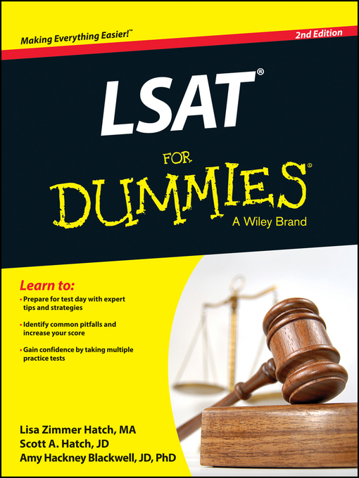 Title details for LSAT For Dummies by Lisa Zimmer Hatch - Wait list